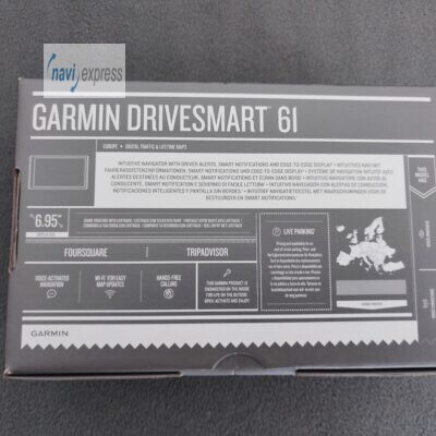 Garmin DriveSmart 61 LMT-D 6,95 Zoll PKW Navi Europa Maps & Digital Traffic & WLAN