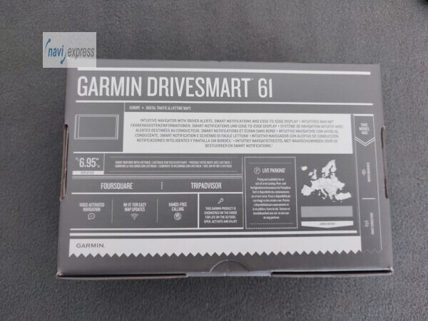 Garmin DriveSmart 61 LMT-D 6,95 Zoll PKW Navi Europa Maps & Digital Traffic & WLAN – Bild 2