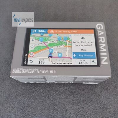 Garmin DriveSmart 61 LMT-D 6,95 Zoll PKW Navi Europa Maps & Digital Traffic & WLAN