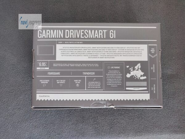 Garmin DriveSmart 61 LMT-D 6,95 Zoll PKW Navi Europa Maps & Digital Traffic & WLAN - Image 2