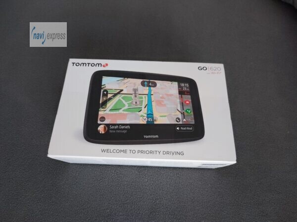 TomTom GO 620 6 Zoll PKW Navi World Maps Radarkameras TomTom Traffic WLAN WiFi