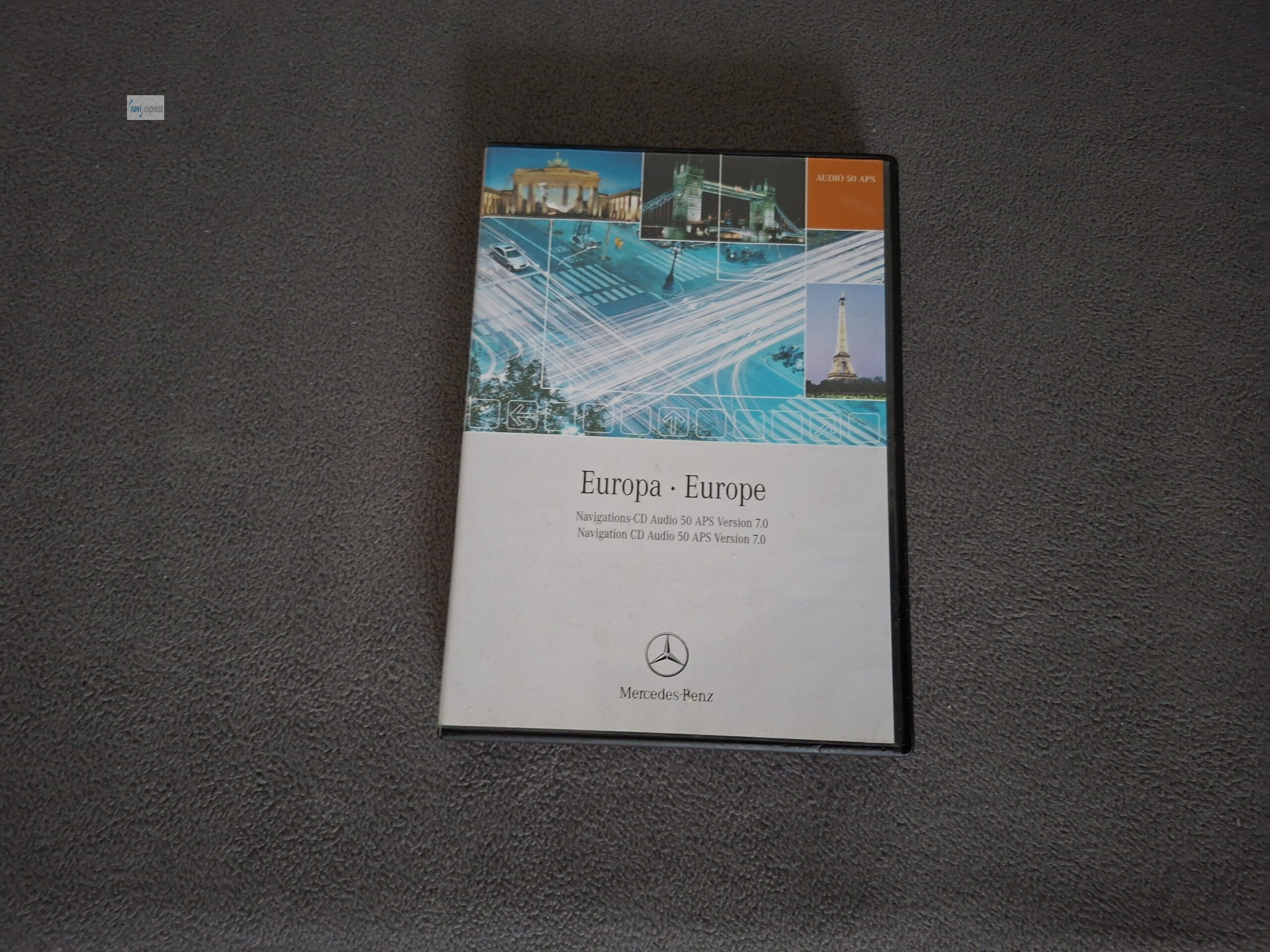 Navi CD Set Mercedes-Benz Audio 50 APS NTG2 Deutschland Europa 2006/2007