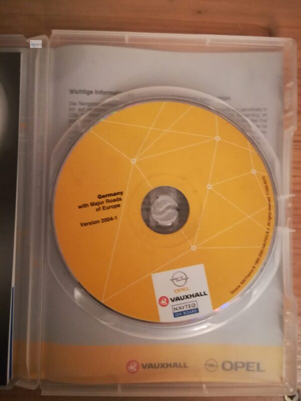 OPEL NCDR NCDC Navigation CD Deutschland 2004