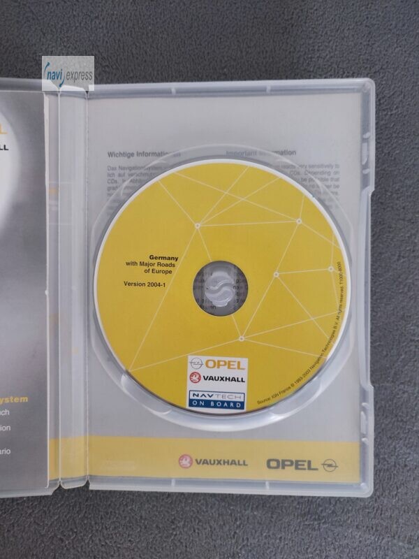 OPEL NCDR NCDC Navigation CD Deutschland 2004 - Image 3