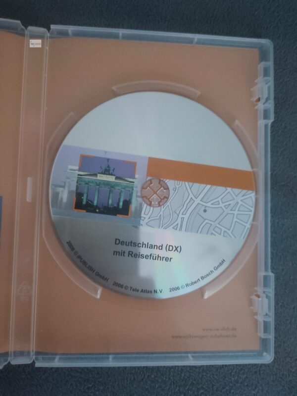 Navigations-CD DX Deutschland V6 von 2006/2007 für Volkswagen MCD MFD RNS2 RNS MFD2 Audi BNS 4.X RNS 4.X