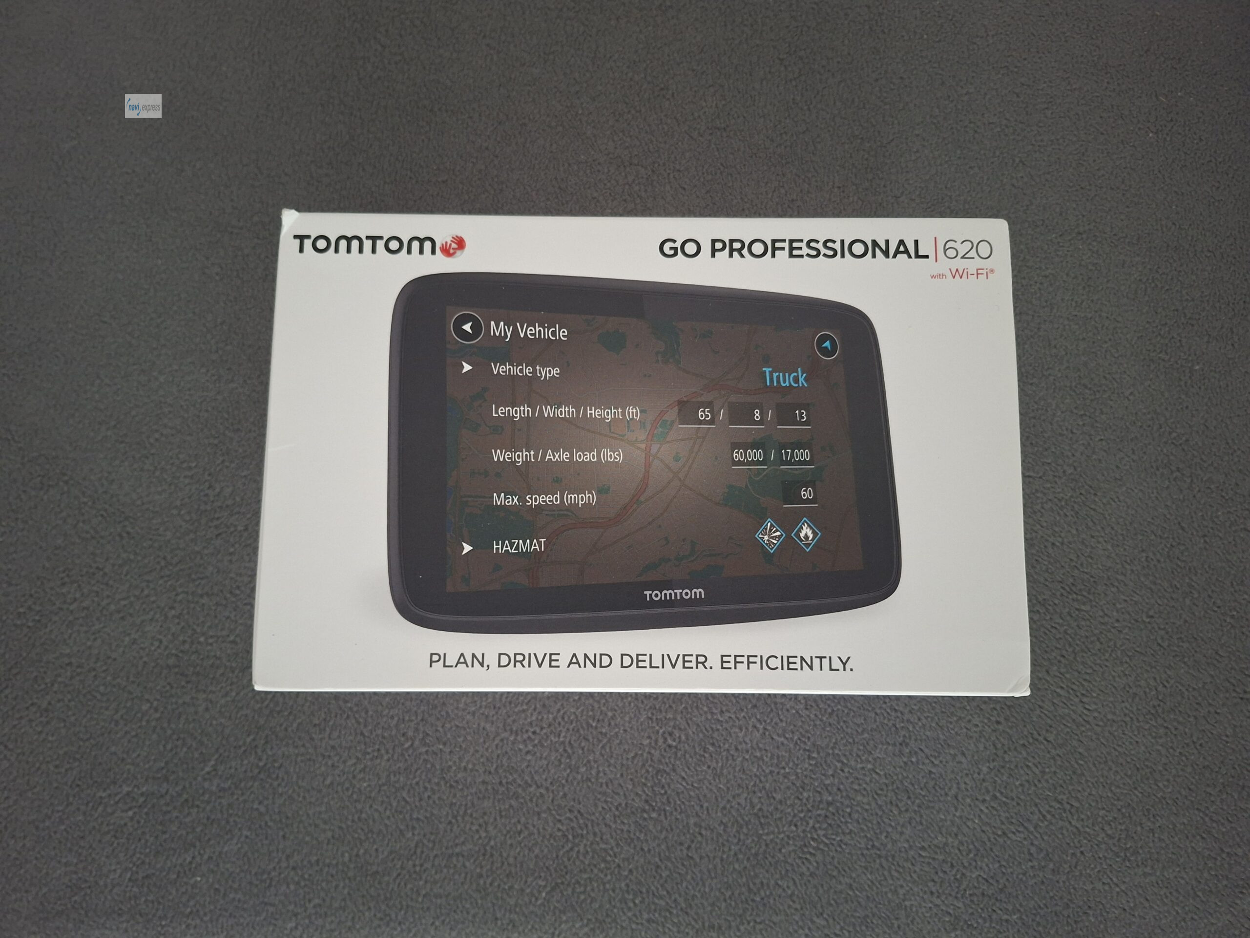 TomTom GO Professional 620 6 Zoll LKW Truck Bus Navi Europa Karten Radarkameras TomTom Traffic WLAN WiFi