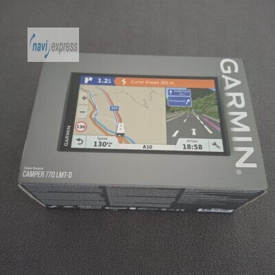 Garmin CAMPER 770 LMT-D 7 Zoll Wohnmobil Wohnwagen Navi Europa Maps & Traffic & WLAN
