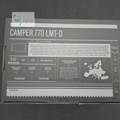 Garmin CAMPER 770 LMT-D 7 Zoll Wohnmobil Wohnwagen Navi Europa Maps & Traffic & WLAN