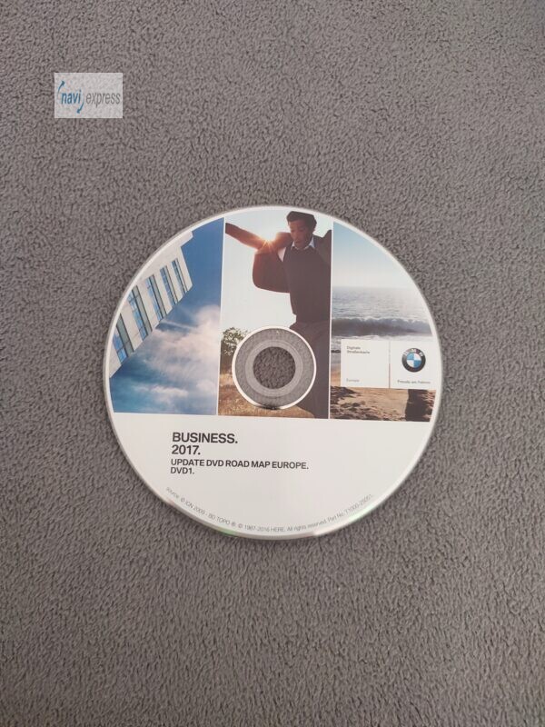 BMW Business Navigation DVD Deutschland + Westeuropa 2017 (nur DVD1)