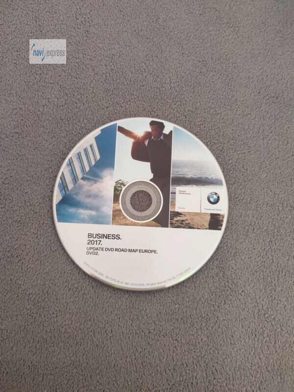 BMW Business Navigation DVD Deutschland + Osteuropa 2017 (nur DVD2)
