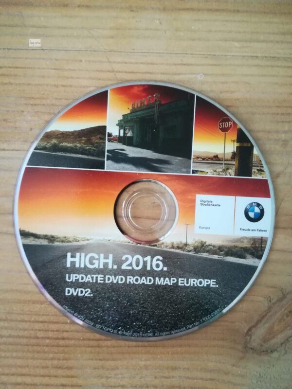 BMW MINI Navigation DVD HIGH MK4 Deutschland + Osteuropa 2016 (DVD2)