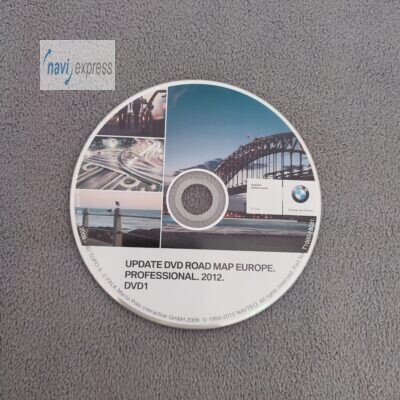 BMW PROFESSIONAL CCC Navigation DVD Frankreich Spanien BeNeLux United Kingdom 2012 (DVD1)