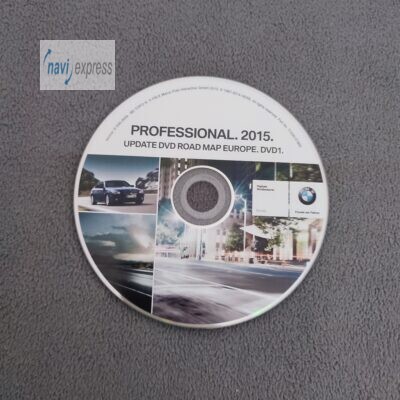 BMW PROFESSIONAL CCC Navigation DVD Frankreich Spanien BeNeLux United Kingdom 2015 (DVD1)