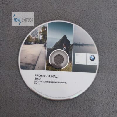 BMW PROFESSIONAL CCC Navigation DVD Frankreich Spanien BeNeLux United Kingdom 2017 (DVD1)