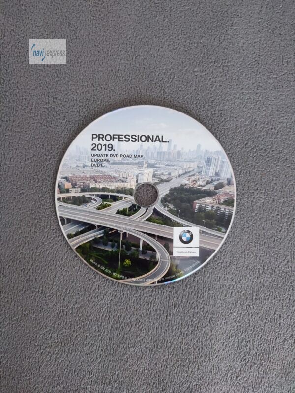 BMW PROFESSIONAL CCC Navigation DVD Frankreich Spanien BeNeLux United Kingdom 2019 (DVD1)