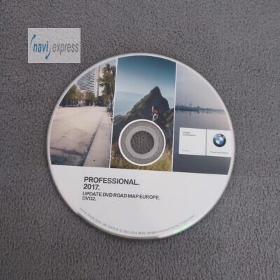 BMW PROFESSIONAL CCC Navigation DVD Deutschland Italien Österreich Schweiz 2017 (DVD2)