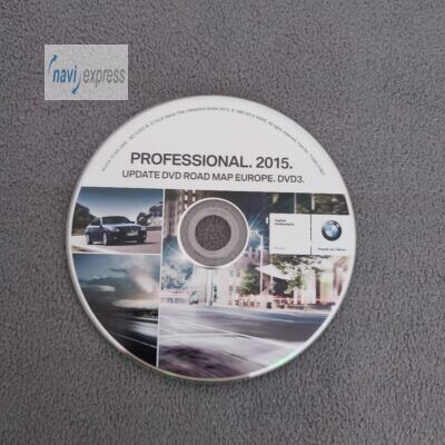 BMW PROFESSIONAL CCC Navigation DVD Osteuropa + Skandinavien 2015 (DVD3)