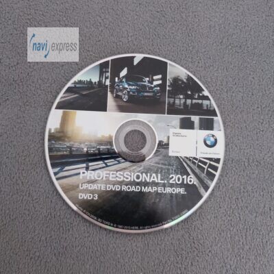 BMW PROFESSIONAL CCC Navigation DVD Osteuropa + Skandinavien 2016 (DVD3)