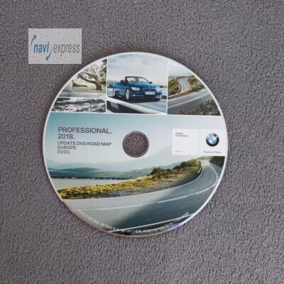BMW PROFESSIONAL CCC Navigation DVD Osteuropa + Skandinavien 2018 (DVD3)