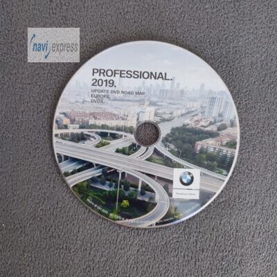 BMW PROFESSIONAL CCC Navigation DVD Osteuropa + Skandinavien 2019 (DVD3)
