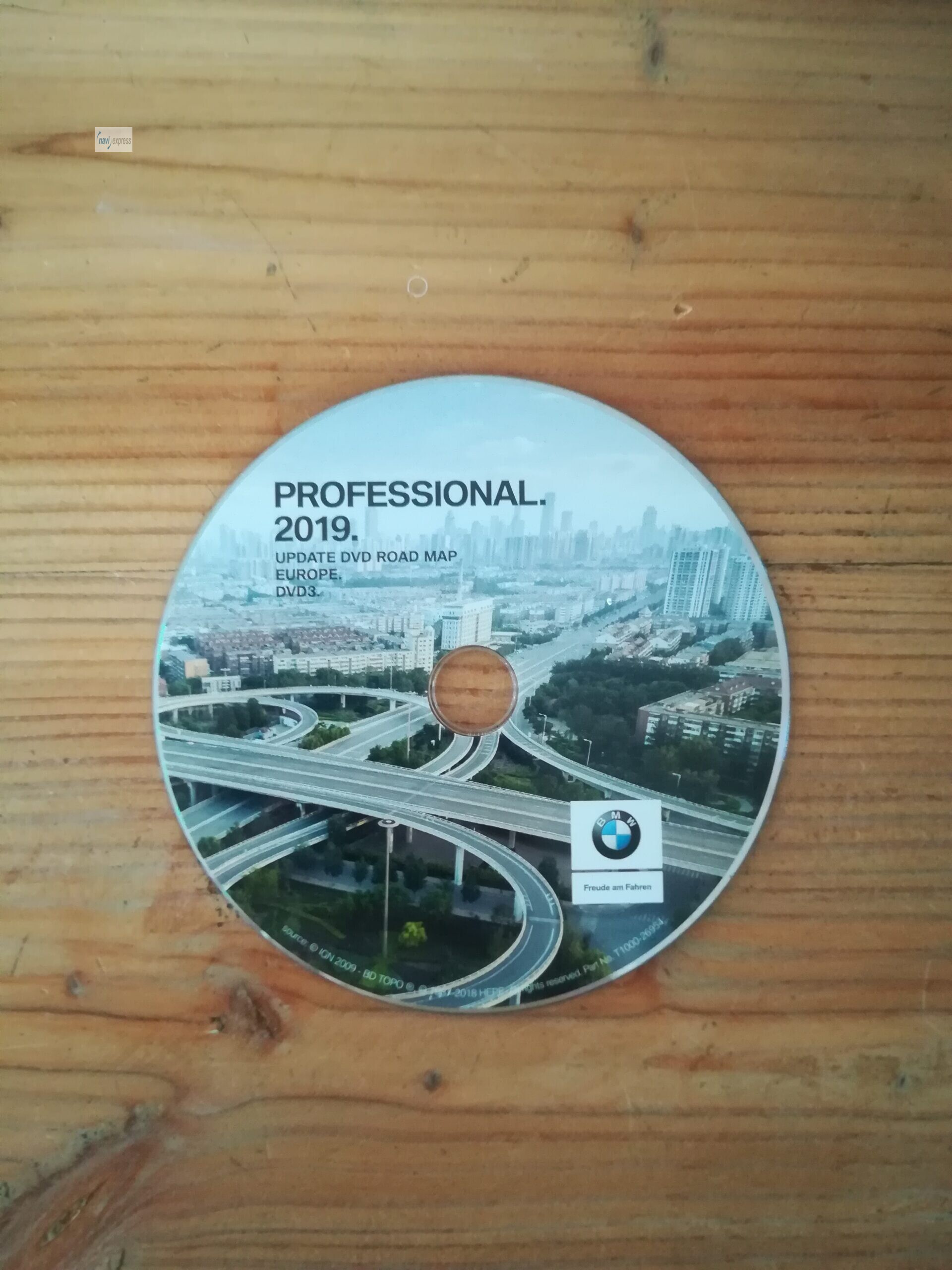 BMW PROFESSIONAL CCC Navigation DVD Osteuropa + Skandinavien 2019 (DVD3 ...