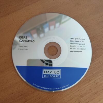 Navigation CD Connect NIT G1 Islas Canarias Kanaren 2008/2009