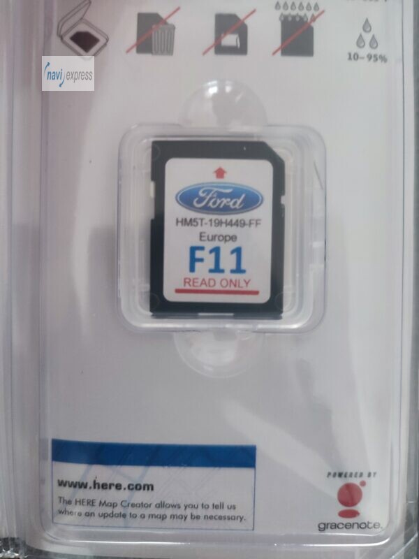 SD Karte Navigation FORD SYNC 2 Europa F11 von 2021/2022 HM5T-19H449-FF - Image 5