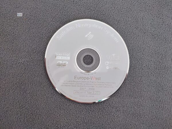 Honda Navigations-DVD Deutschland + Westeuropa 2007/2008 APN2-68110 Ver.3.22
