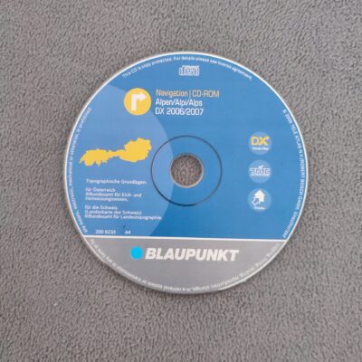 Navigations-CD Blaupunkt Travelpilot DX ALPEN ÖSTERREICH SCHWEIZ 2006/2007