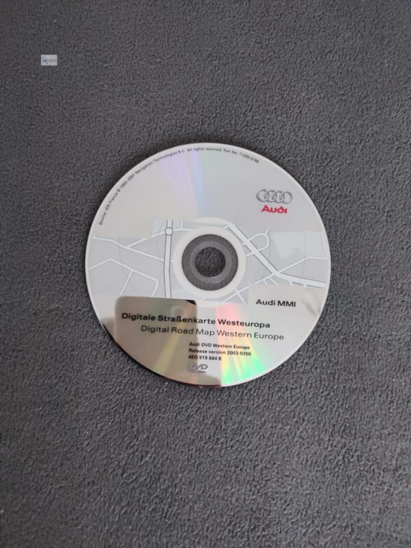 AUDI MMI 2G Navigation DVD Westeuropa Deutschland 2003 4E0919884B