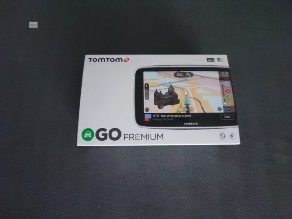 TomTom GO PREMIUM 6 Zoll PKW Navigationsgerät Welt-Karten & Traffic & Radarwarner & SIM-Karte
