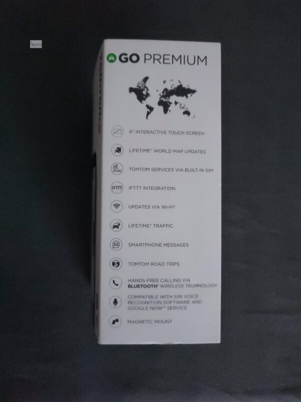 TomTom GO PREMIUM 6 Zoll PKW Navigationsgerät Welt-Karten & Traffic & Radarwarner & SIM-Karte – Bild 3