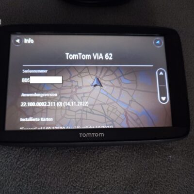 TomTom VIA 62 6 Zoll PKW Navigationsgerät Europa-Karten & TomTom Traffic