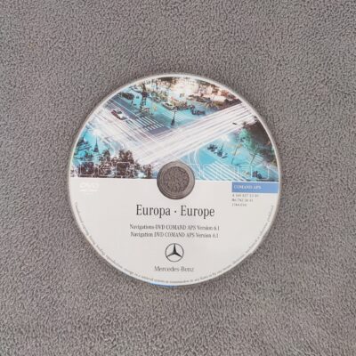 Mercedes-Benz Navigation DVD COMAND APS NTG2 Europa 2006 Version 6.1