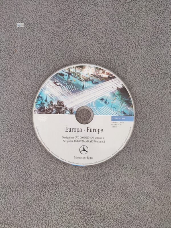 Mercedes-Benz Navigation DVD COMAND APS NTG2 Europa 2006 Version 6.1