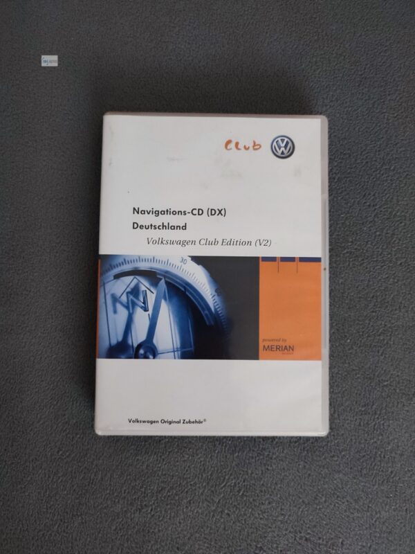 Navigations-CD DX Deutschland V2 von 2004 für Volkswagen MCD MFD RNS2 RNS MFD2 Audi BNS 4.X RNS 4.X