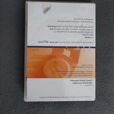 Navigations-CD DX Deutschland V2 von 2004 für Volkswagen MCD MFD RNS2 RNS MFD2 Audi BNS 4.X RNS 4.X