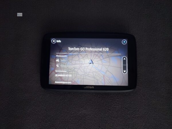 TomTom GO Professional 620 6 Zoll LKW Truck Bus Navi Europa Karten Radarkameras TomTom Traffic WLAN WiFi – Bild 4