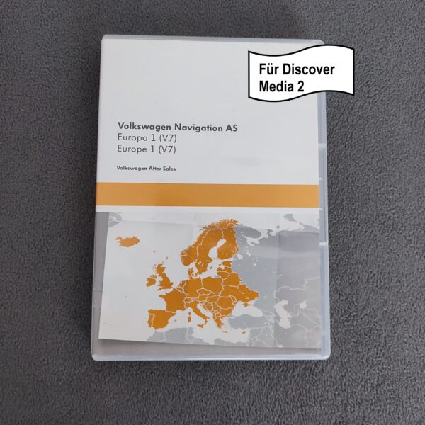 Original Volkswagen SD Karte Europa 1 (V9) für Discover Media 2
