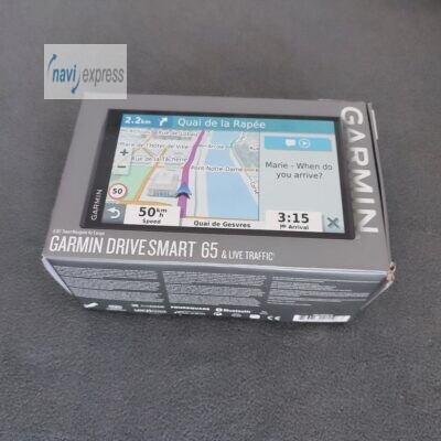 Garmin DriveSmart 65 MT-S 7 Zoll PKW Navi Europa Lifetime Maps & Live Traffic via Smartphone & WLAN