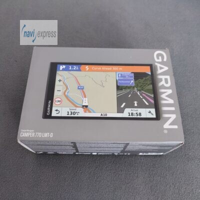 Garmin CAMPER 770 LMT-D Wohnmobil Navi 7 Zoll Europa Maps & Traffic & WLAN