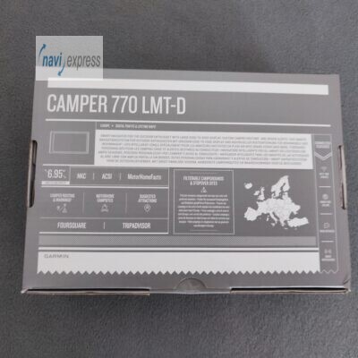 Garmin CAMPER 770 LMT-D Wohnmobil Navi 7 Zoll Europa Maps & Traffic & WLAN