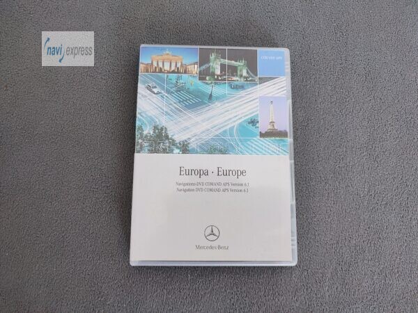 Mercedes-Benz Navigation DVD COMAND APS NTG2 Europa 2006 Version 6.1