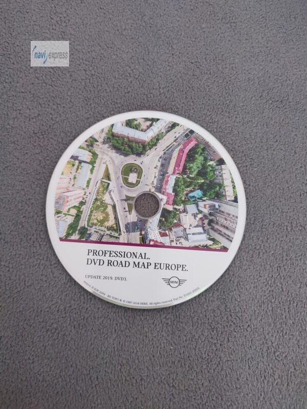 MINI PROFESSIONAL CCC Navigation DVD Osteuropa + Skandinavien 2019 (DVD3)