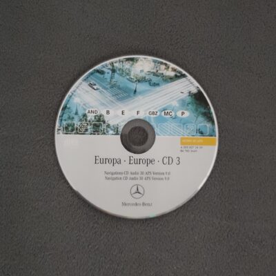 Mercedes-Benz Navigations-CD AUDIO 30 APS Spanien Frankreich Portugal Belgien 2006 Version 9.0