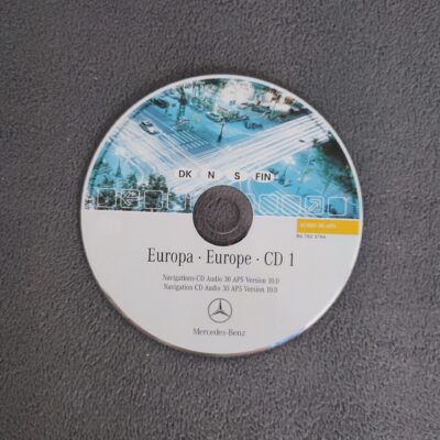 Mercedes-Benz Navigations-CD AUDIO 30 APS Skandinavien Dänemark Schweden Norwegen Finnland 2007/2008 Version 10.0