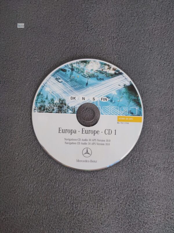 Mercedes-Benz Navigations-CD AUDIO 30 APS Skandinavien Dänemark Schweden Norwegen Finnland 2007/2008 Version 10.0