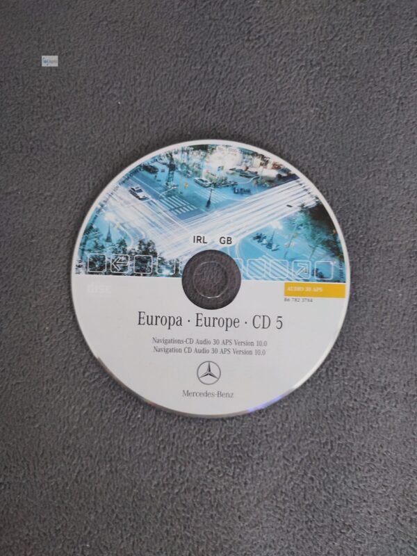 Mercedes-Benz Navigations-CD AUDIO 30 APS Großbritannien Great Britain Irland 2007/2008 Version 10.0