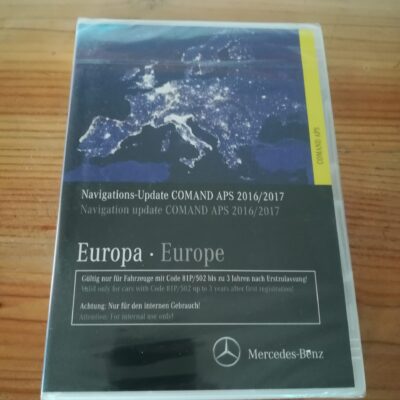 Mercedes-Benz Navigation DVD COMAND APS NTG2.5 EUROPA 2016/2017 Zitrus (Neuwertig)