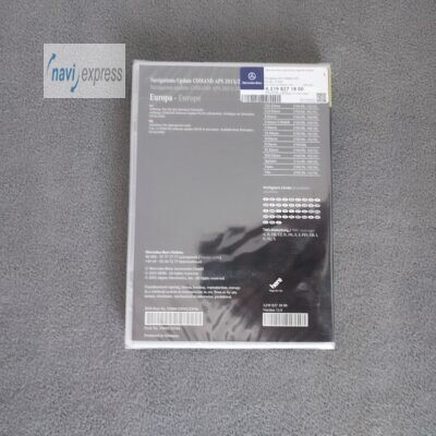 Mercedes-Benz Navigation DVD COMAND APS NTG2.5 EUROPA 2015/2016 Zitrus (NEU)